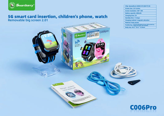 5G Kids GPS Tracking Smartwatch C006 Pro